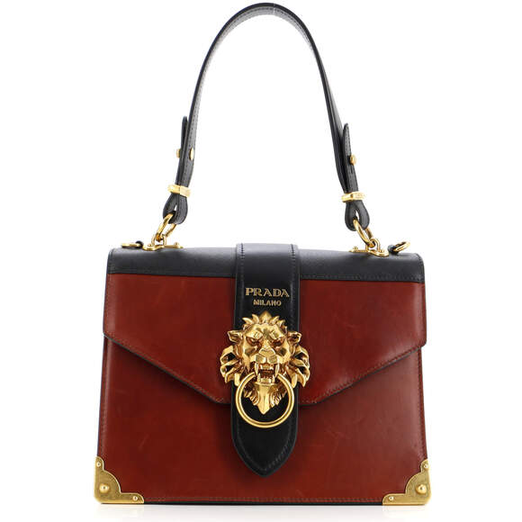Prada Animalier Cahier Convertible #184421P12B - Picture 1 of 10